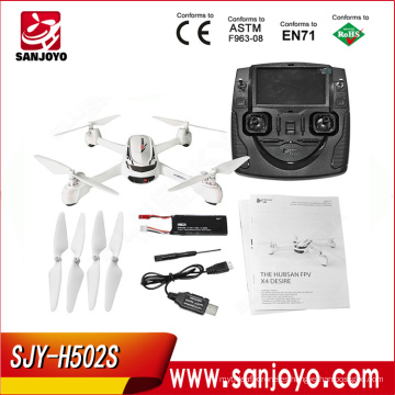 Hubsan X4 H502S 5.8G FPV con cámara HD 720P GPS Altitud Una tecla Retorno Modo sin cabeza Quadcopter Posicionamiento automático SJY-H502S